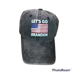 “Let’s Go Brandon” Novelty Baseball Cap Brand New